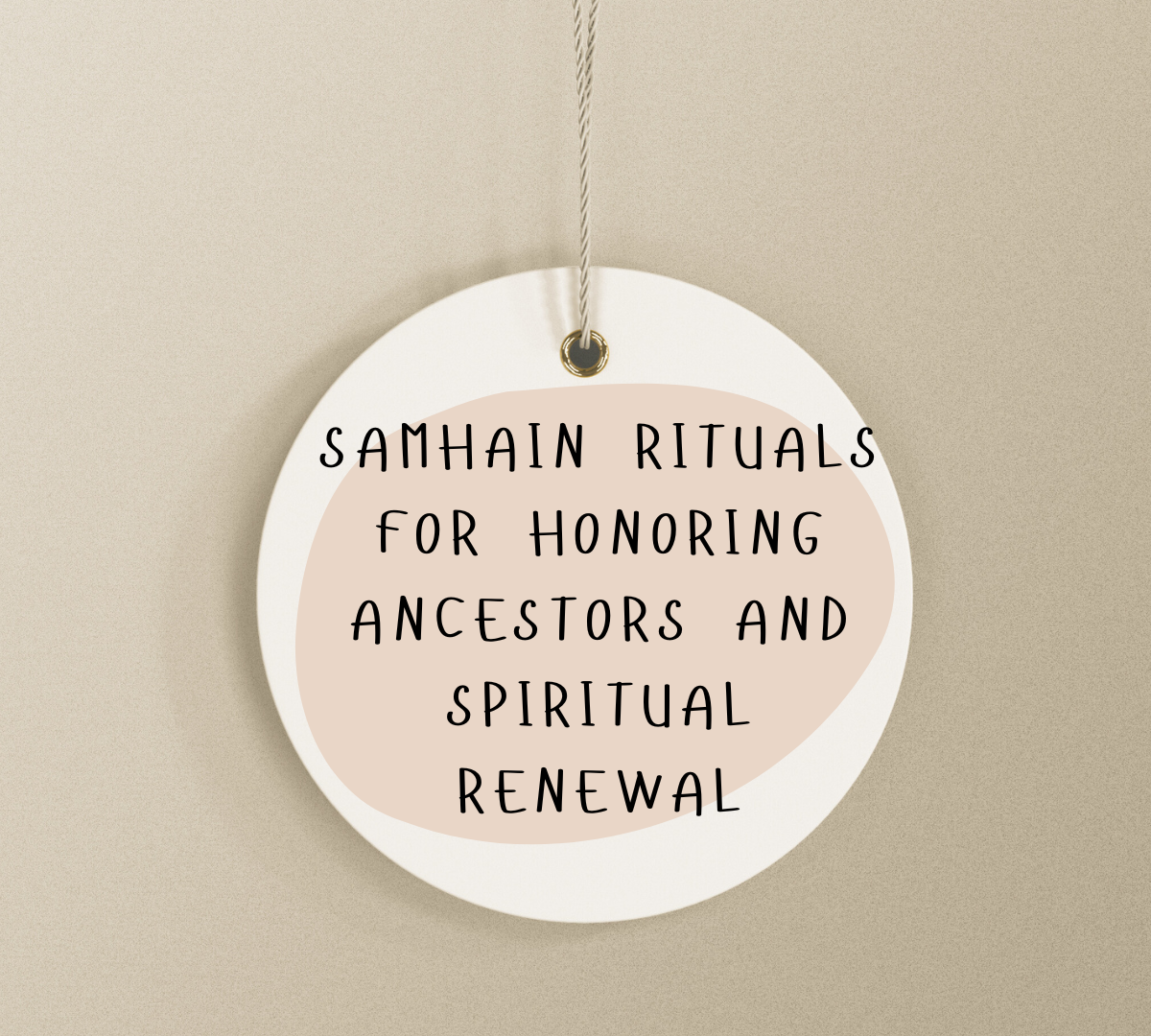 Samhain Rituals for Honoring Ancestors and Spiritual Renewal – Woo Woo ...
