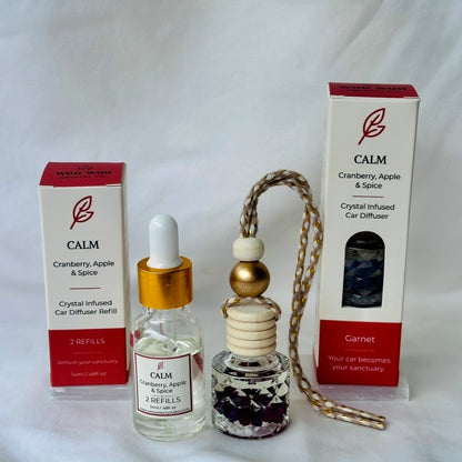 CALM: Cranberry, Apple, Spice Car Diffuser