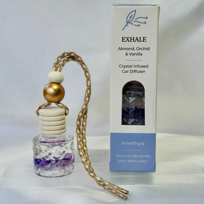 EXHALE: Almond, Orchid and Vanilla Car Diffuser