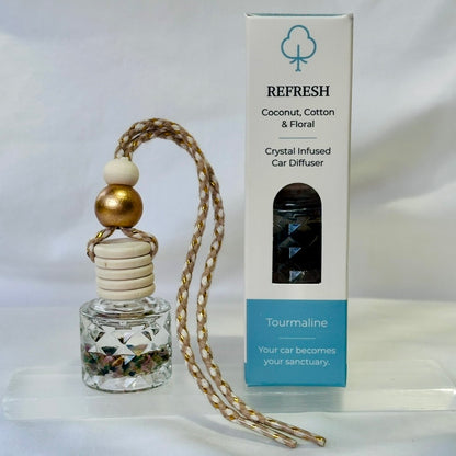 REFRESH: Coconut, Cotton & Floral Car Diffuser