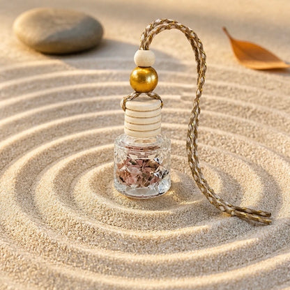LOVE: Coconut, Palm Leaf & Driftwood Car Diffuser