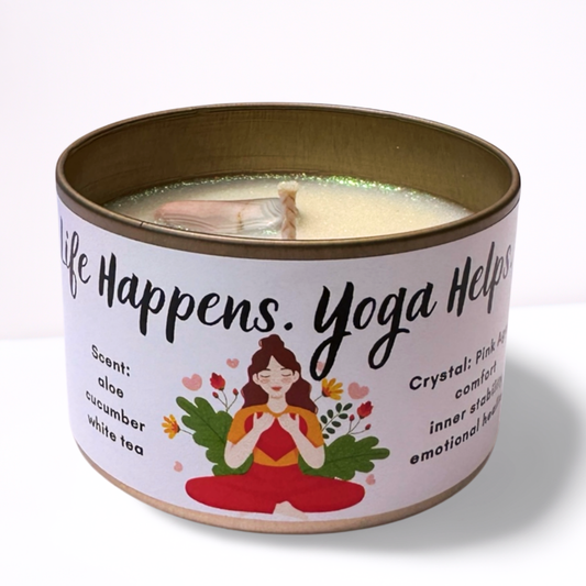 Life Happens. Yoga Helps.