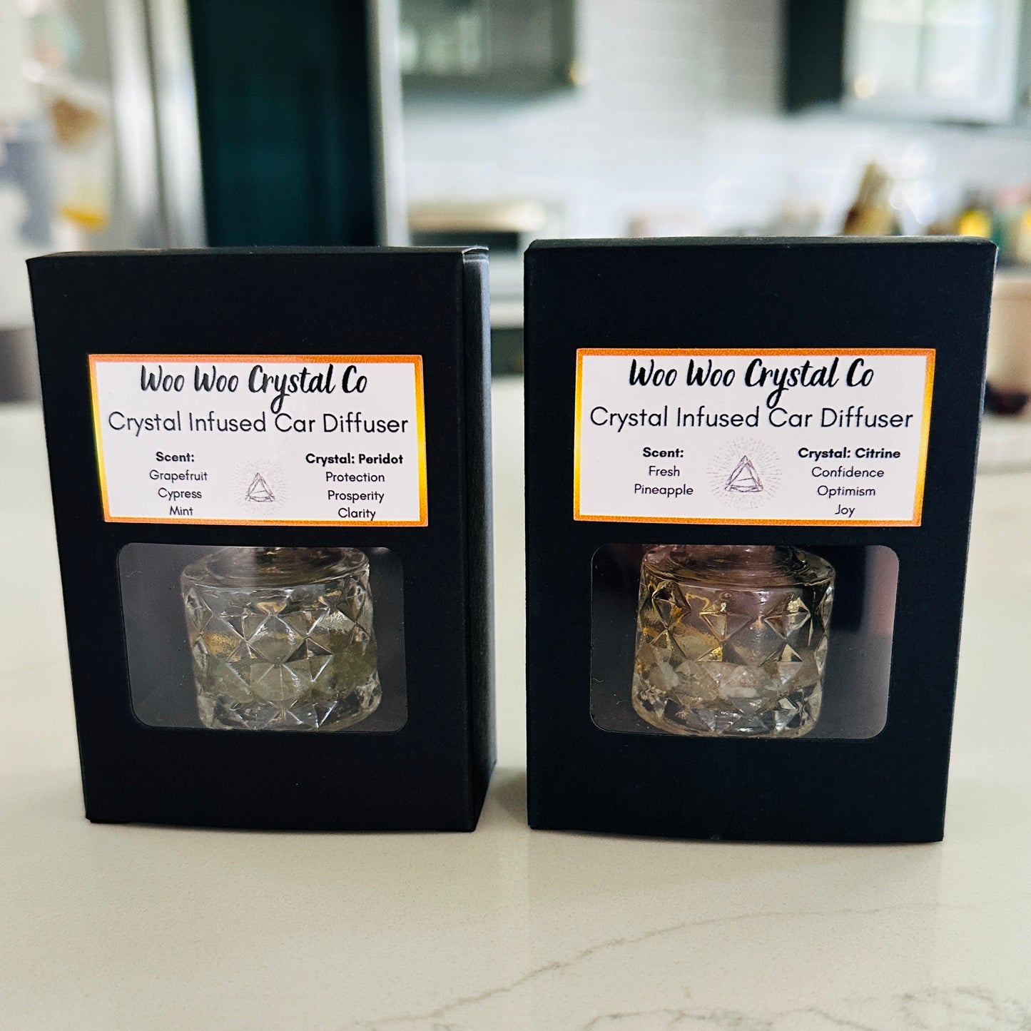 Grapefruit, Mint & Cypress Car Diffuser