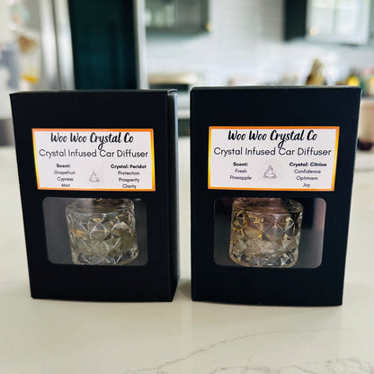 Grapefruit, Mint & Cypress Car Diffuser