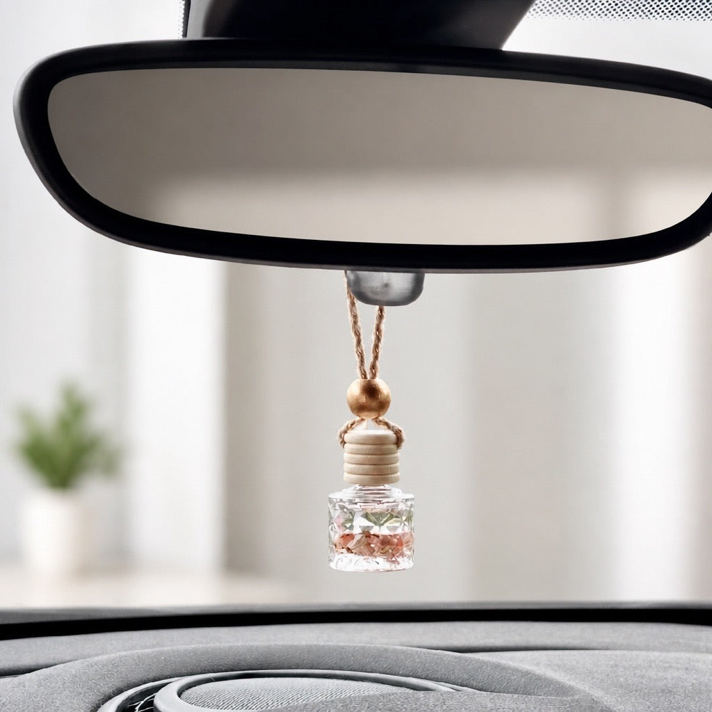 LOVE: Coconut, Palm Leaf & Driftwood Car Diffuser