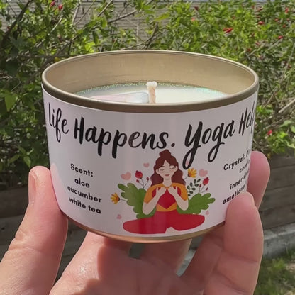 Life Happens. Yoga Helps.