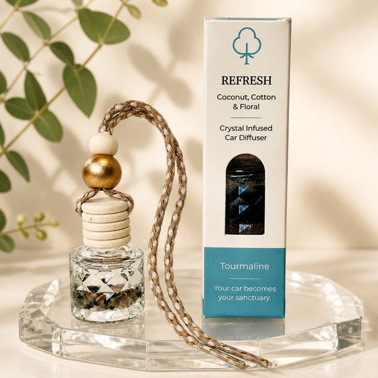REFRESH: Coconut, Cotton & Floral Car Diffuser